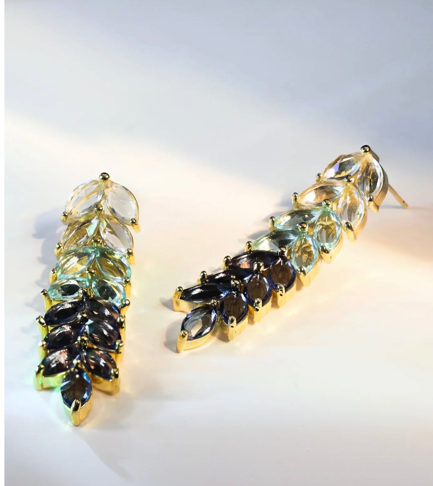 Eclipse Chandelier Crystal Earrings