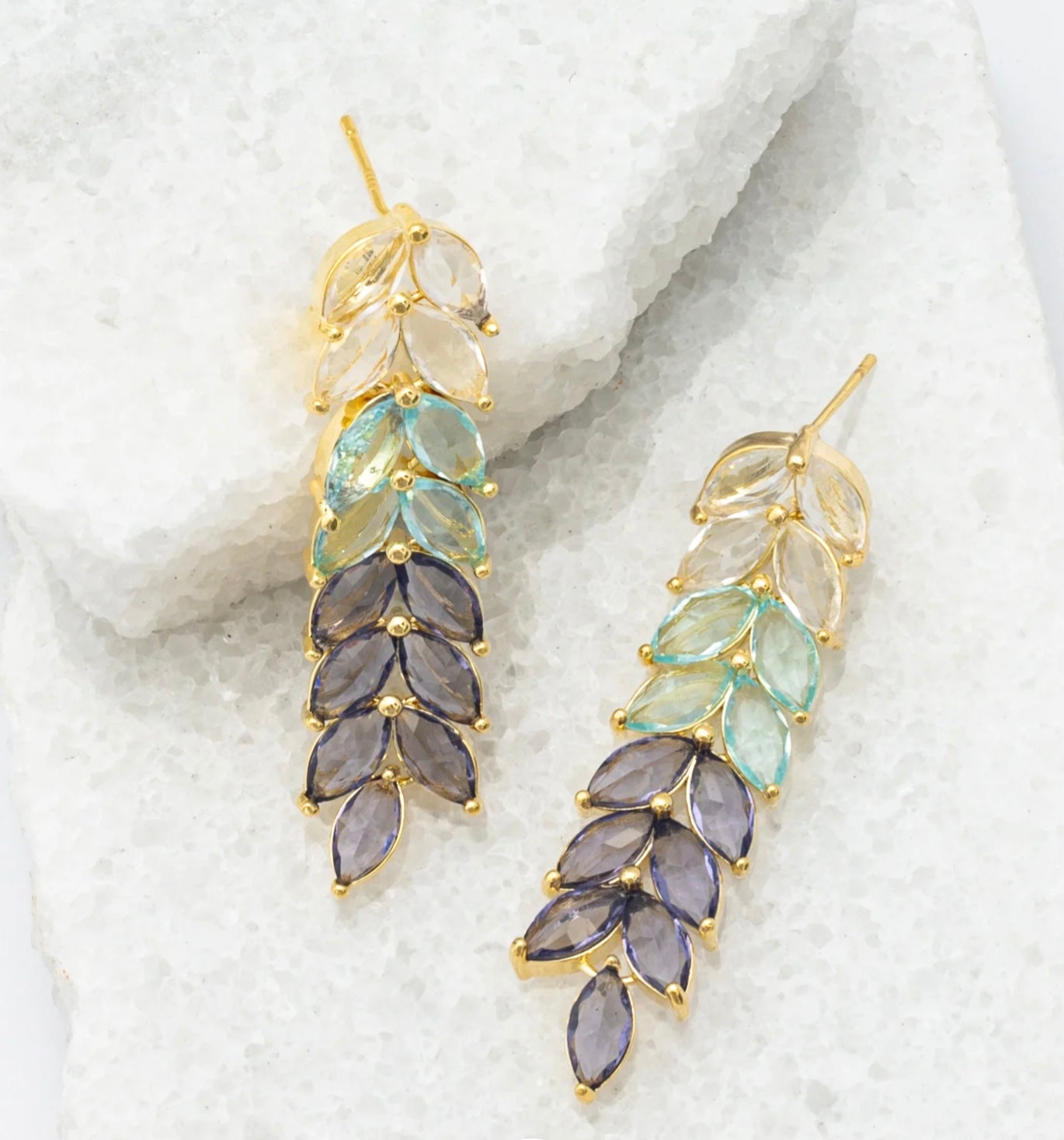 Eclipse Chandelier Crystal Earrings