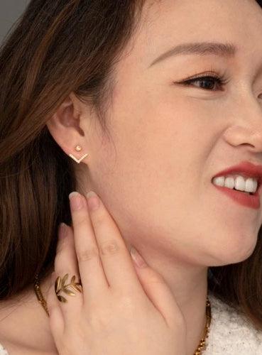 Arrow Ear Jacket Stud Earrings - Purchase with Purpose - Kin Trading Post