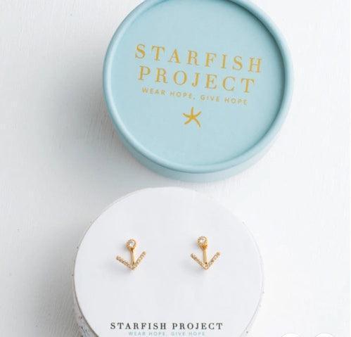 Arrow Ear Jacket Stud Earrings - Purchase with Purpose - Kin Trading Post