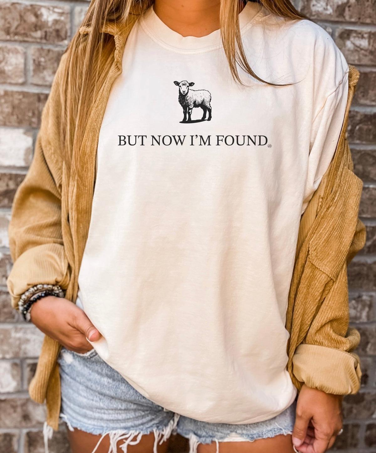 But Now I'm Found - Little Lamb Tee - Christian Apparel - Kin Trading Post