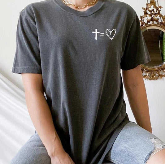 Jesus Has My Back T-Shirt - Christian Apparel - Kin Trading Post