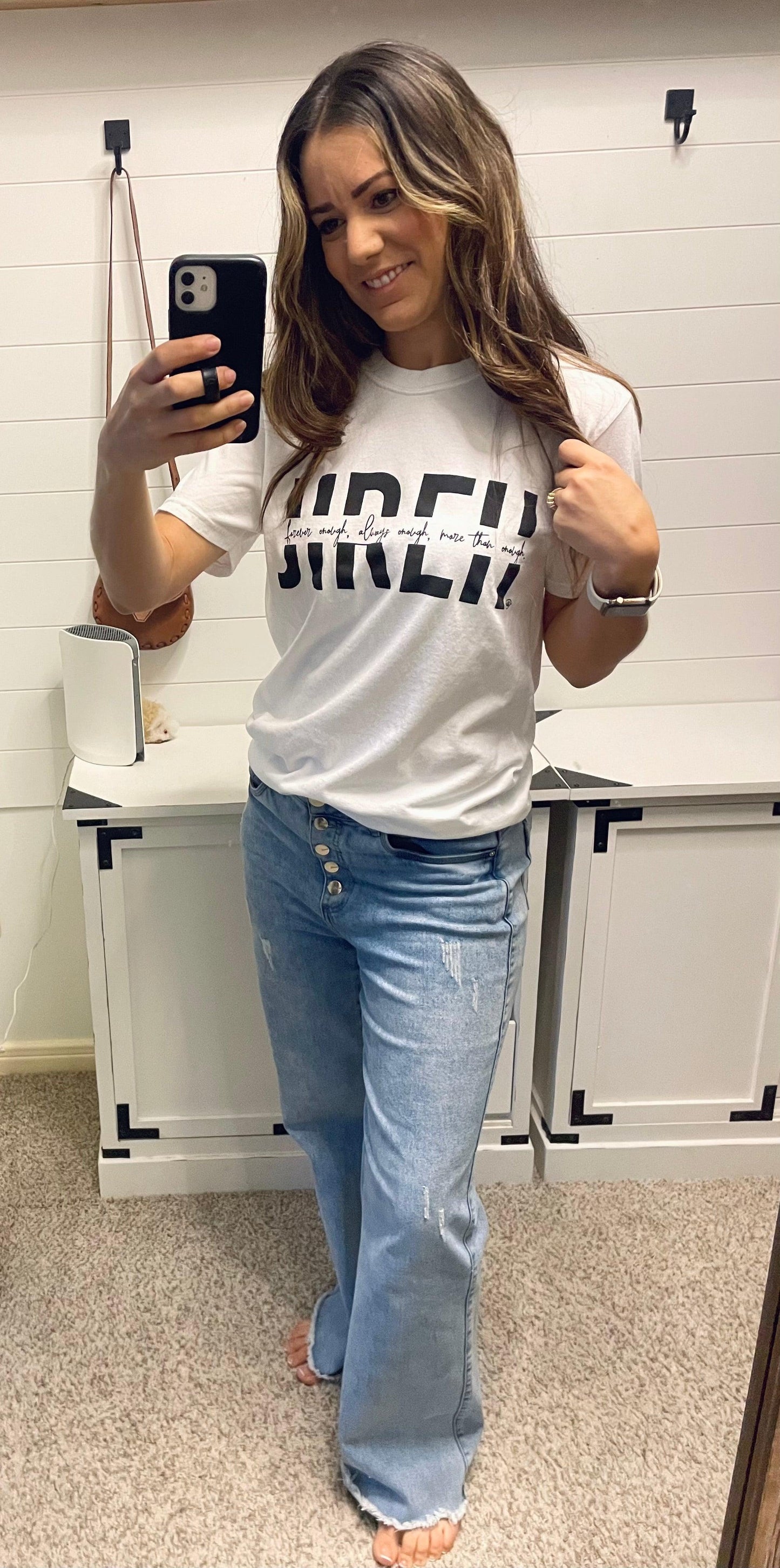 Jireh Provider White Tee - Christian Apparel - Kin Trading Post