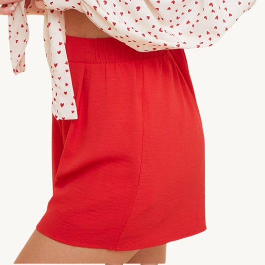 Red Shorts - Made in USA - Kin Trading Post