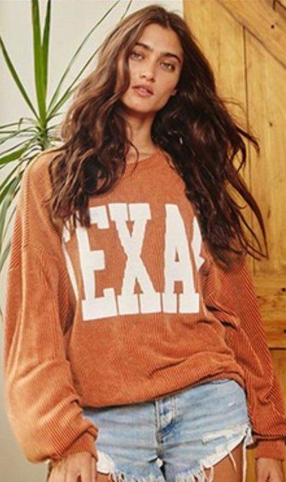 Texas Comfy Sweater - Kin Trading Post