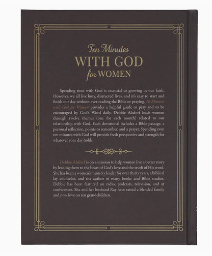 Devotional 10 Minutes with God For Women - Hardcover