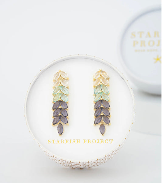 Eclipse Chandelier Crystal Earrings