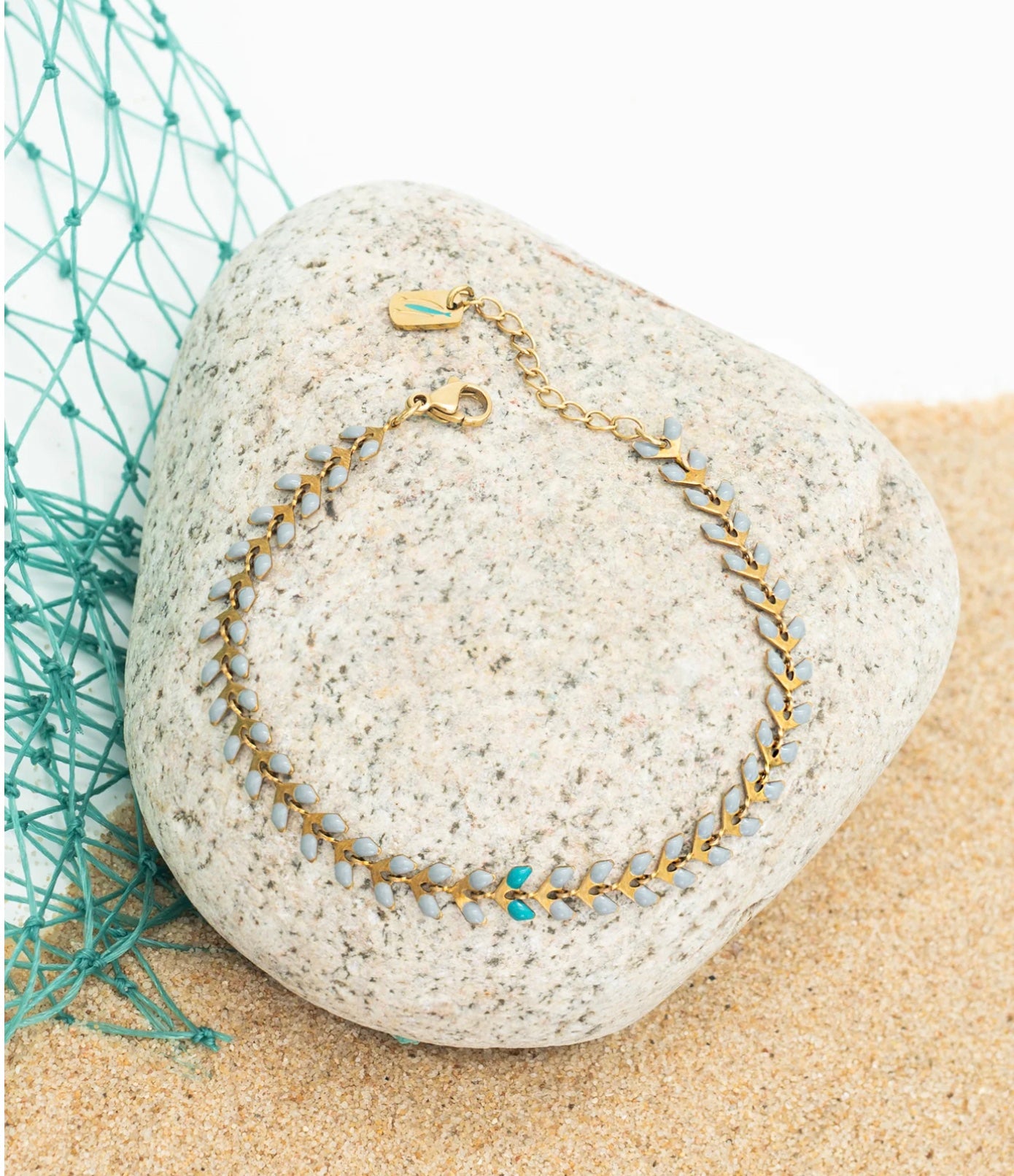 Gold Bracelet with clasp, inspired the Christian series, The Chosen.