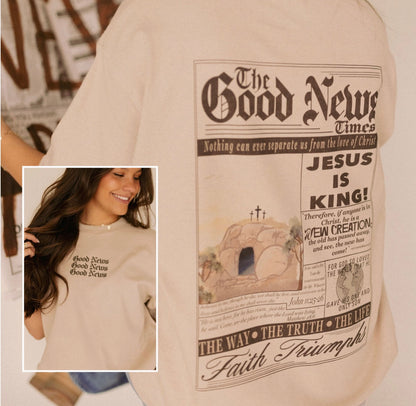Good News Tee - Christian Apparel - Kin Trading Post