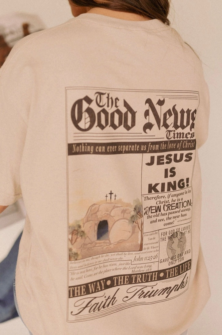 Good News Tee - Christian Apparel - Kin Trading Post