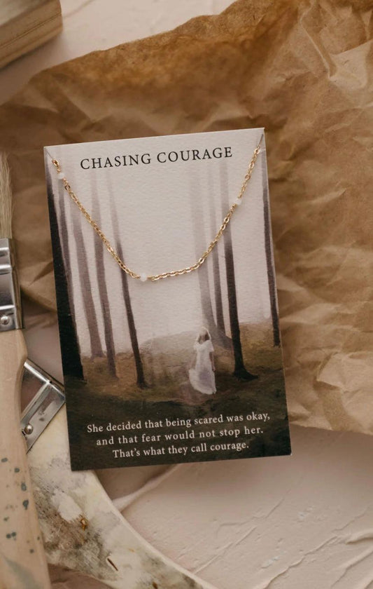 Chasing Courage Necklace - Made in USA - Kin Trading Post