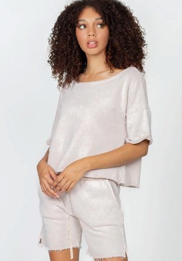 Crop Top Sweatshirt - Made in USA - Kin Trading Post