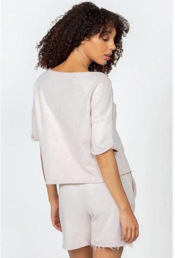 Crop Top Sweatshirt - Made in USA - Kin Trading Post