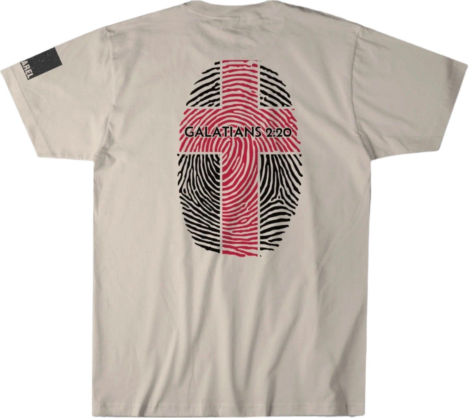 DNA Cross T-Shirt Galatians -Christian Apparel Men – Kin Trading