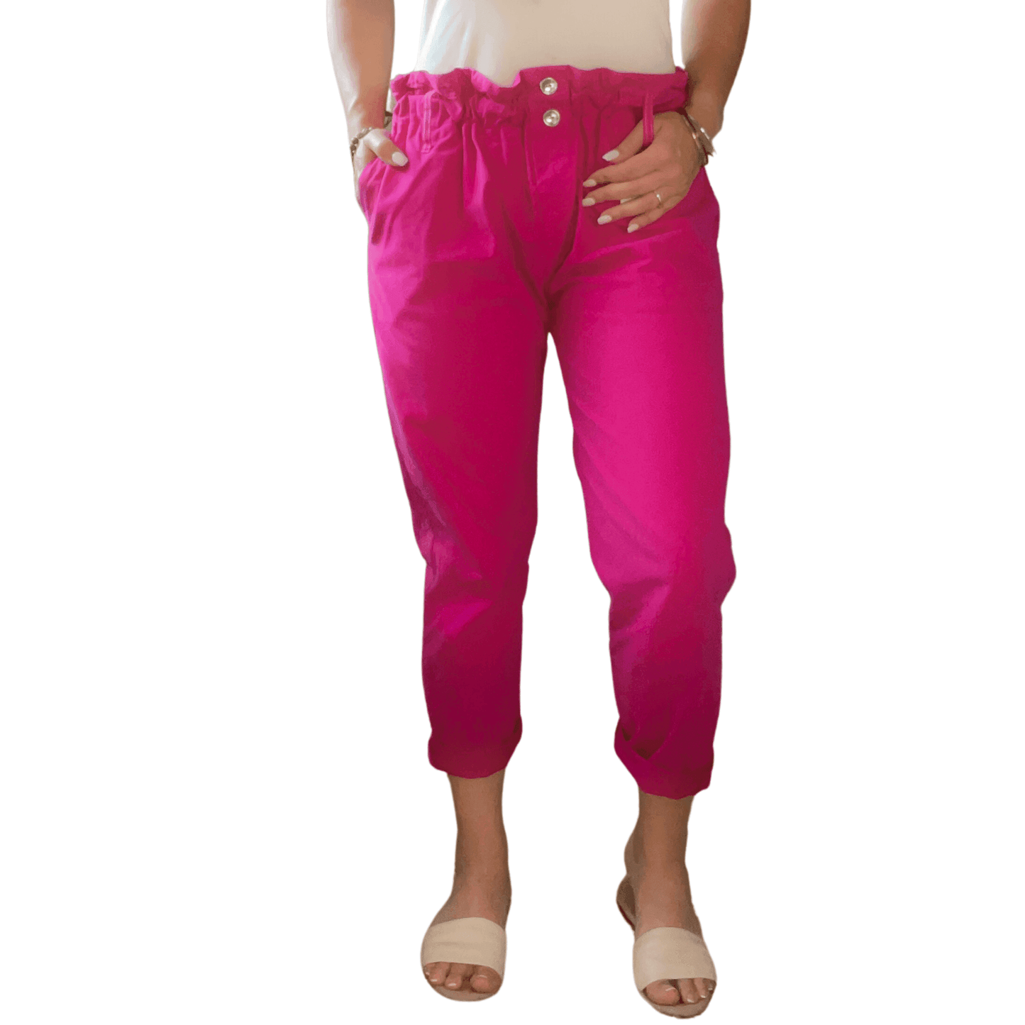 Paris Pink Pants - Made in USA - Kin Trading Post