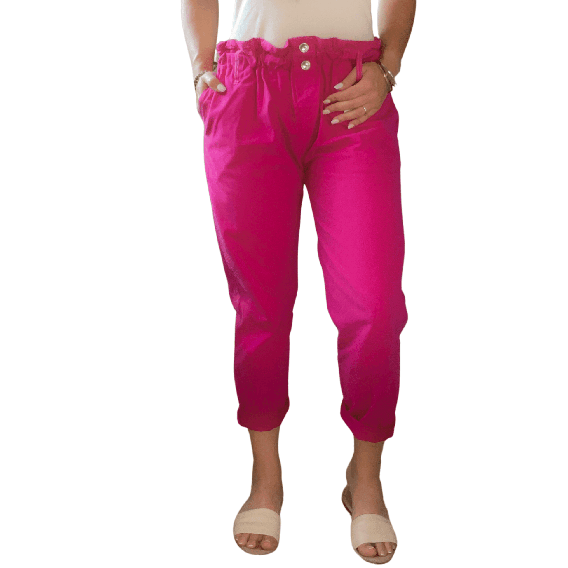 Paris Pink Pants - Made in USA - Kin Trading Post