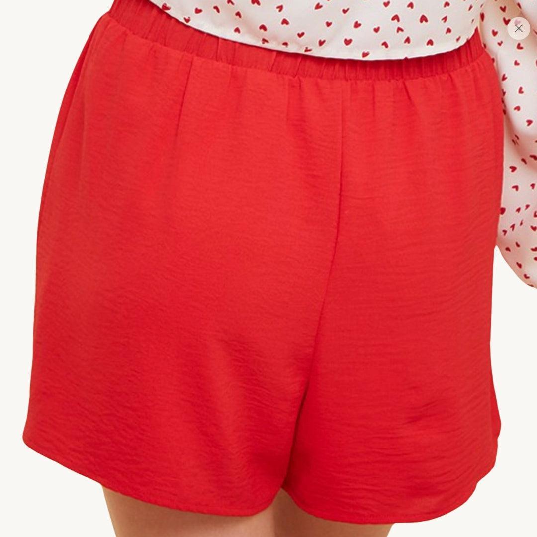 Red Shorts - Made in USA - Kin Trading Post