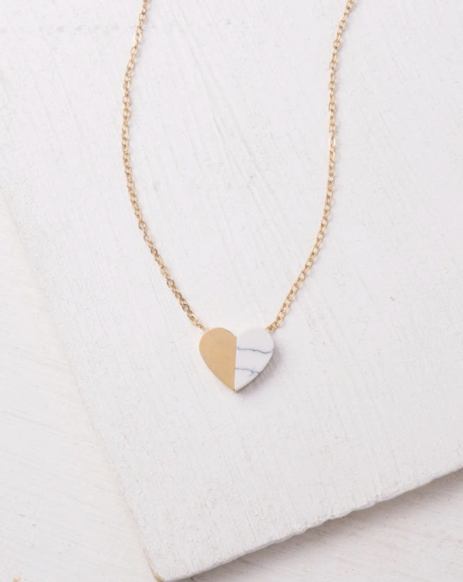 Gold Sweetheart Necklace, Kin Trading Post
