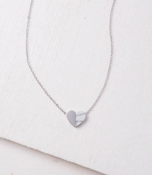 Silver Sweetheart Necklace, Kin Trading Post