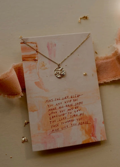 The Blessing Necklace and Card