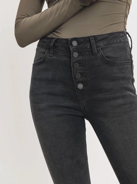 Button Fly Black Every Day Fave Jeans - Made in USA - Kin Trading Post