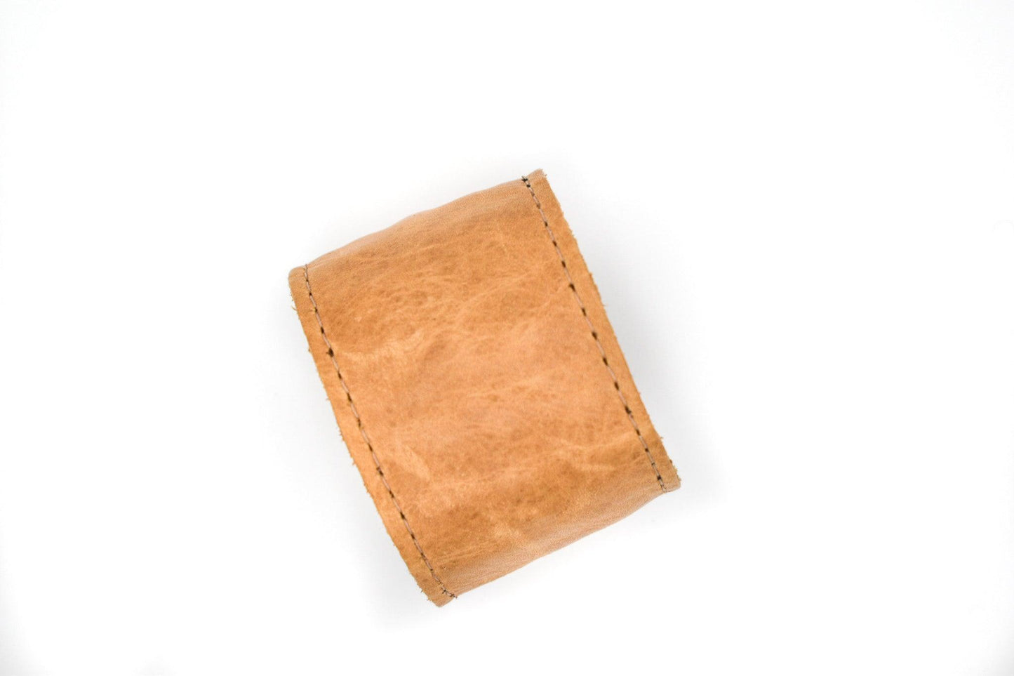Leather Cuff with Zipper - Made in USA - Kin Trading Post