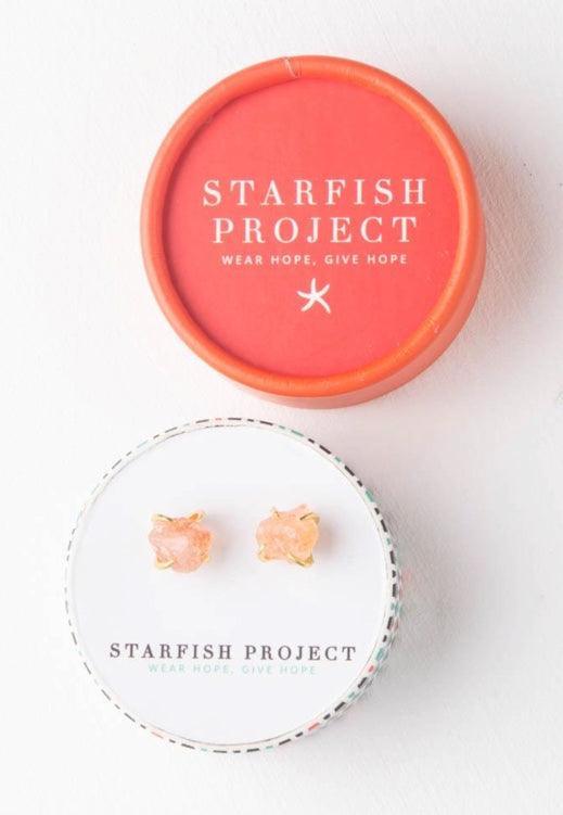 Shine Quartz Studs - Purchase with a Purpose - Kin Trading Post